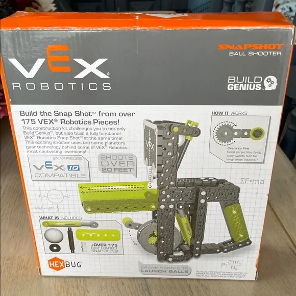 3 for $20 - New! HEXBUG VEX Robotics Snap Shot Ball Shooter - Picture 5 of 9